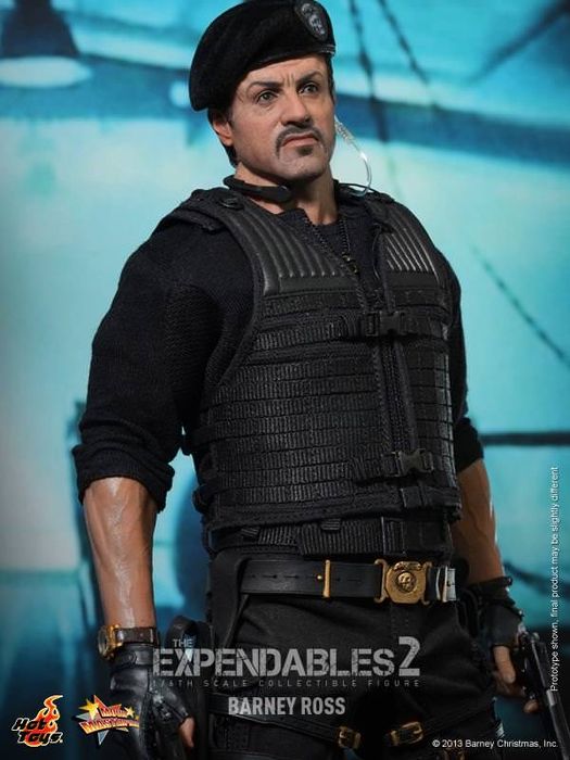 Фигурка 1/6 hot toys mms 194 THE EXPENDABLES 2 BARNEY ROSS