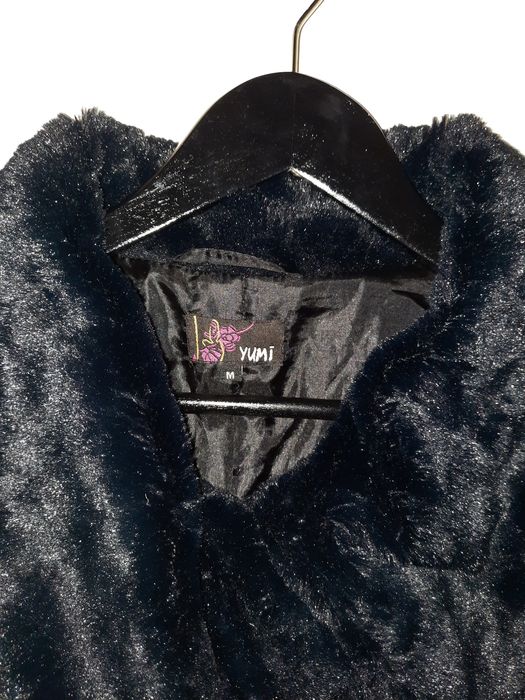 Шубка-накидка з штучного хутра