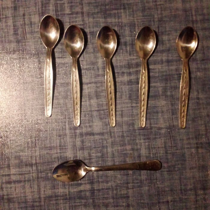 ложки маленькі 5 шт -2,5 мл