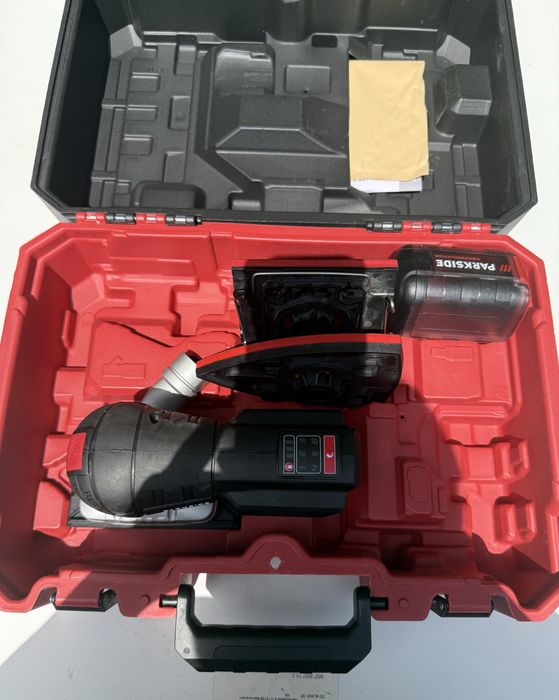 Акумуляторна орбітальна шліфувальна машина PARKSIDE PERFORMANCE® 20 V PAMSP 20-Li А2