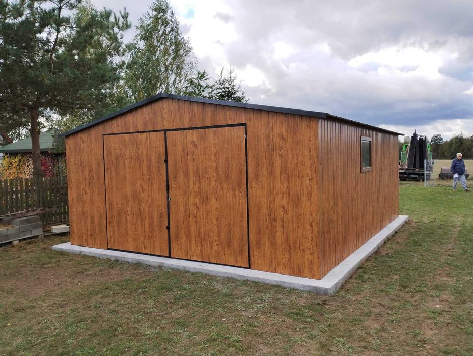 garaż 5x5 drewnopodobny, 6x6, 3x5, hale, blaszaki