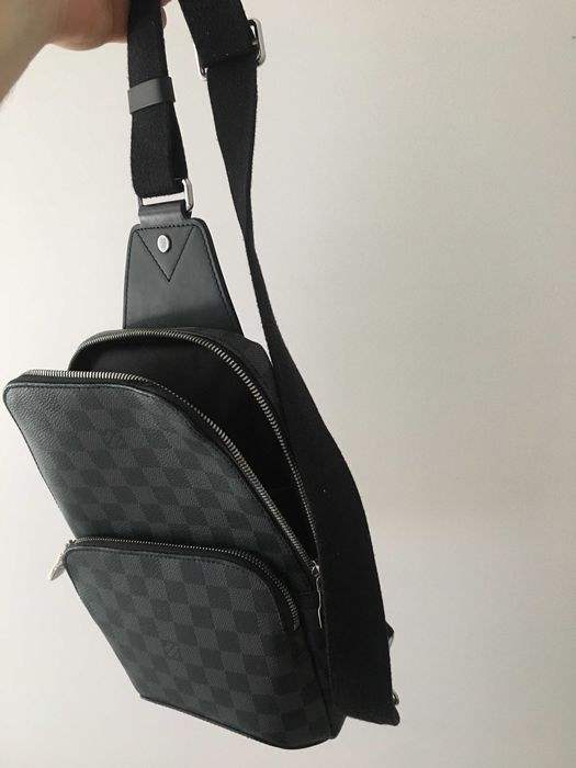 Louis Vuitton Avenue Sling Bag – Damier Graphite – Oryginał