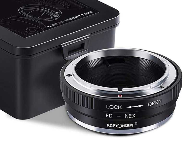Adapter Canon FD na Sony E-mount Alpha Nex bezlusterkowce K&F Concept
