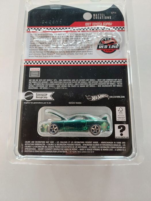 Hot Wheels  RLC 1997 Toyota Supra MK4