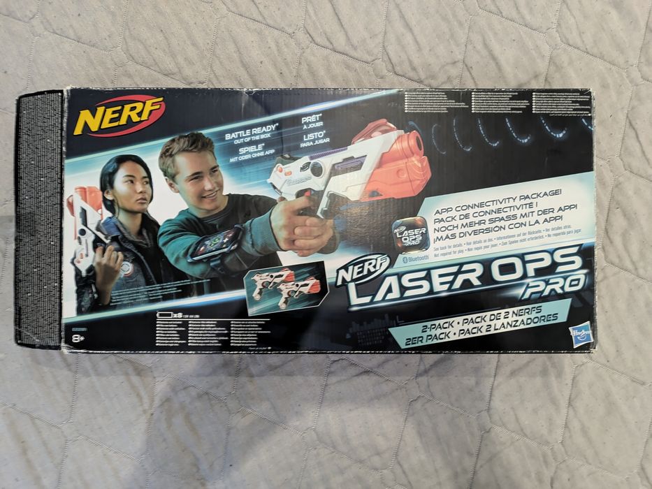 Nerf Laser Ops Pro AlphaPoint 2-Pack — лазертаг, 2 бластери, Hasbro