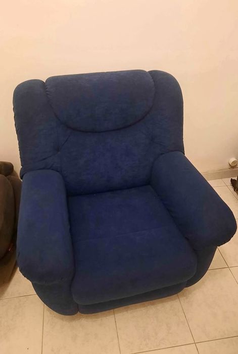 Sofá em camurça novo