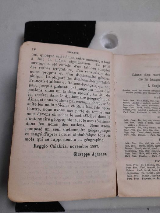 Livro - français-italien, español-francés