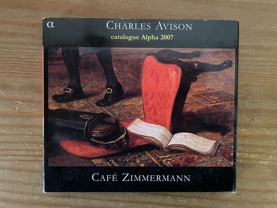 CD Charles Avison - Café Zimmermann (portes grátis)