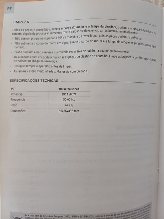 Robot de cozinha da Create