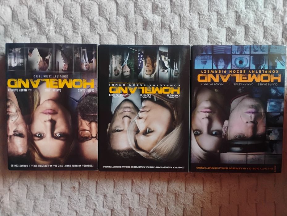 Homeland sezon 1-3 DVD
