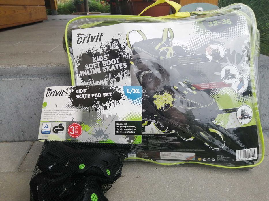 Rolki crivit + ochraniacze gratis