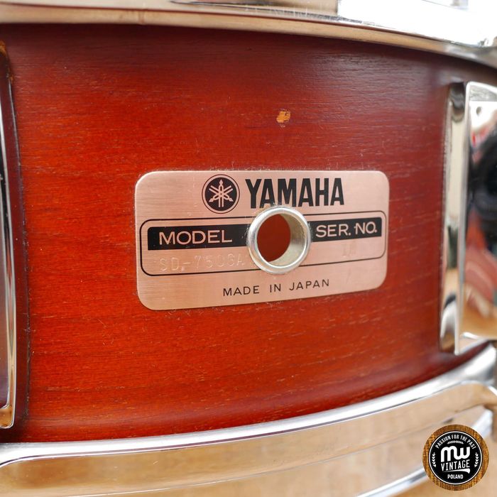 ‼️ Werbel Yamaha 7000 SD-750GA Japan 14” x 5” Dark Wood ‼️