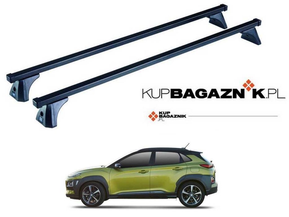 Bagażnik dachowy Hyundai KONA SUV 2017 do 2023 bazowy bez relingów