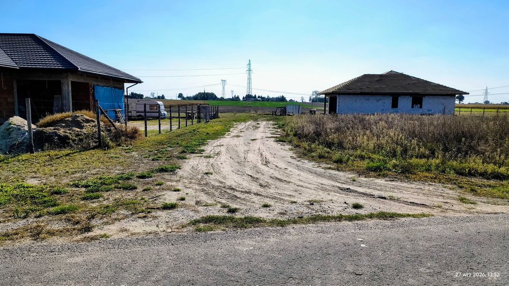 Działki budowlane z warunkami zabudowy - Radzanowo pod Płockiem (Płock)