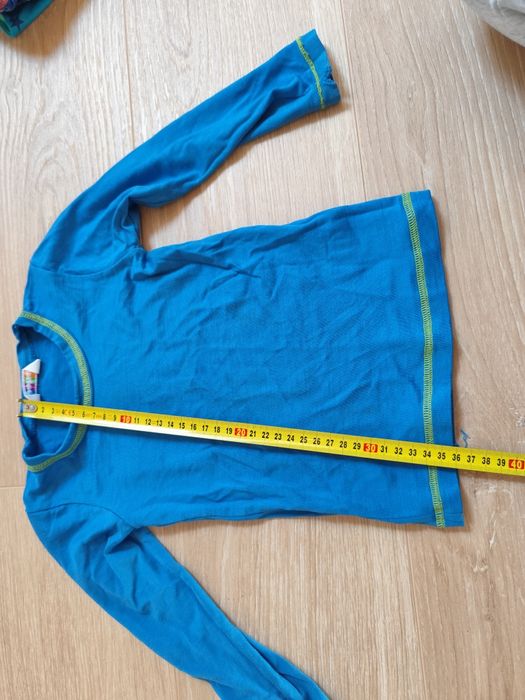 Bluzeczka niebieska joha wełna rozmiar 90