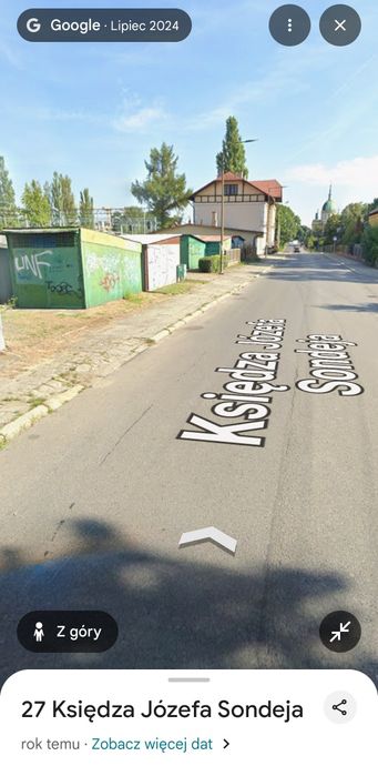 Garaż centrum miasta, ks Sondeja,blisko strefy