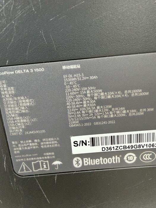 Зарядна станція Ecoflow Delta 3  1500