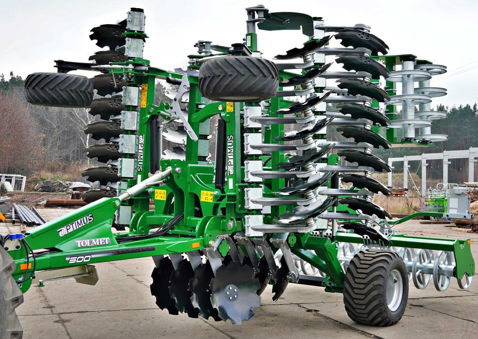 Brona hydrauliczna OPTIMUS 5m + Wózek producent TOLMET Okazja!!