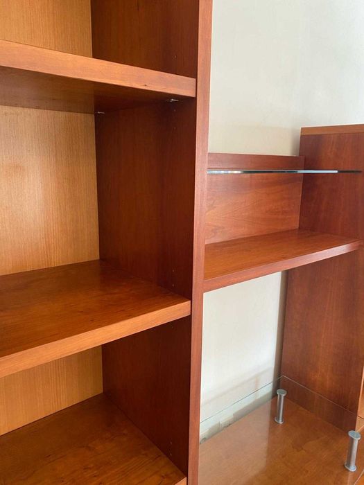 Mobília Sala de Estar - Conjunto de Estante para TV com Mesa de Centro