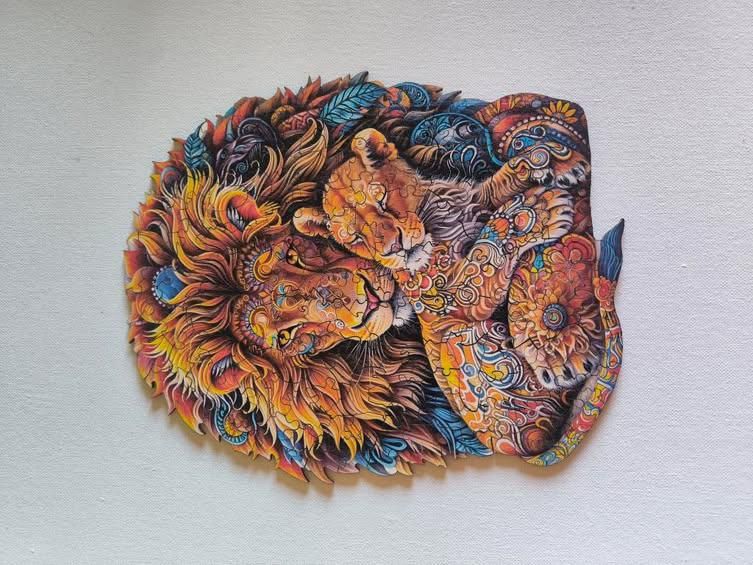 Puzzle já montado (ler descrição)