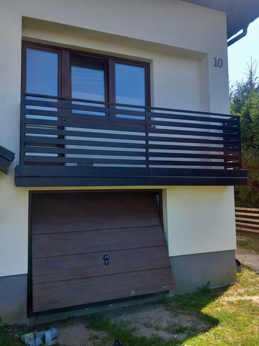 Balustrady barierki ocynk