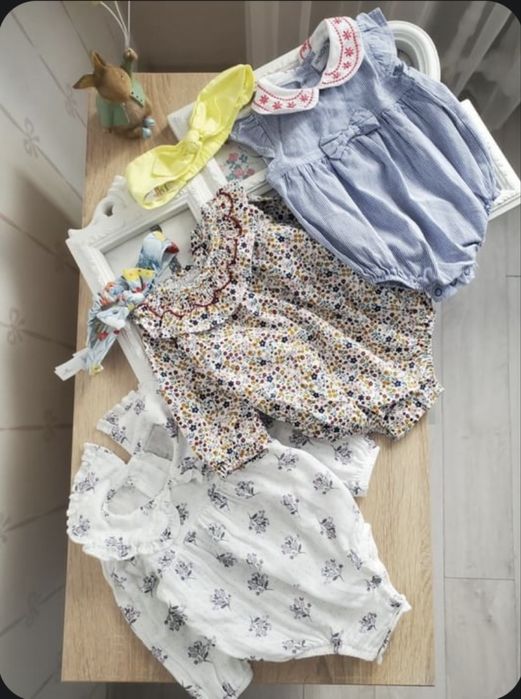 Боди/ ромперы/ песочники/ набор детских вещей на 1-3 месяца