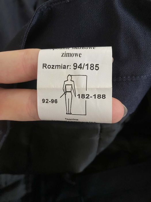 spodnie służbowe zimowe