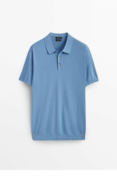 Massimo dutti extrafine cotton line поло