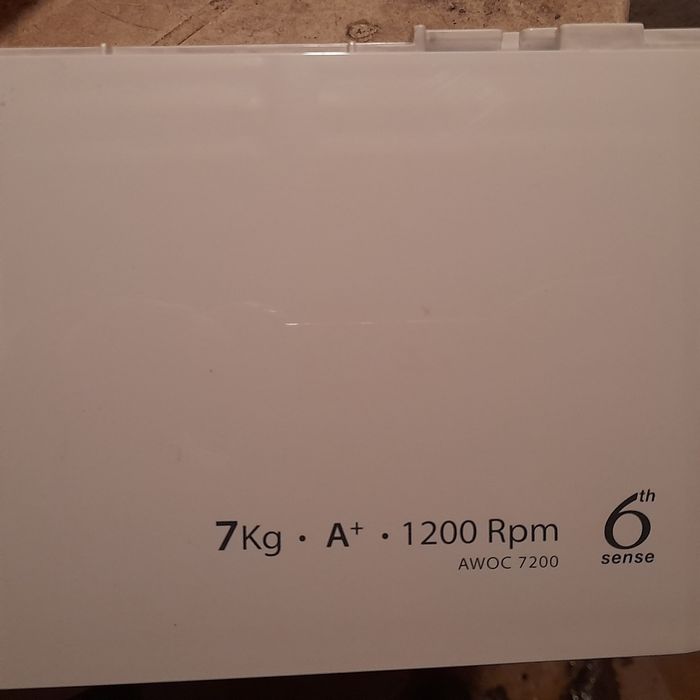 Painel de controle para maquina de lavar Whirlpool AWOC 7200
