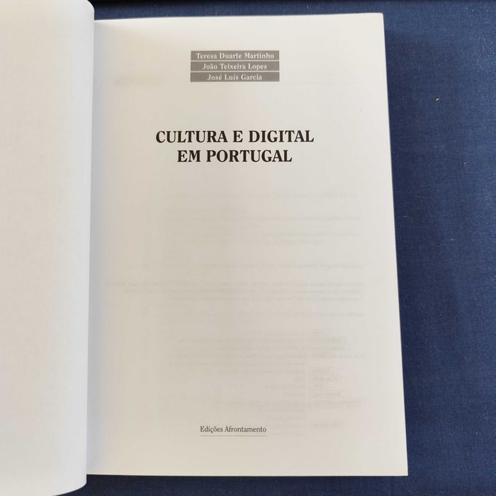 T D Martinho, J T Lopes, Luís Garcia - Cultura Digital em Portugal
