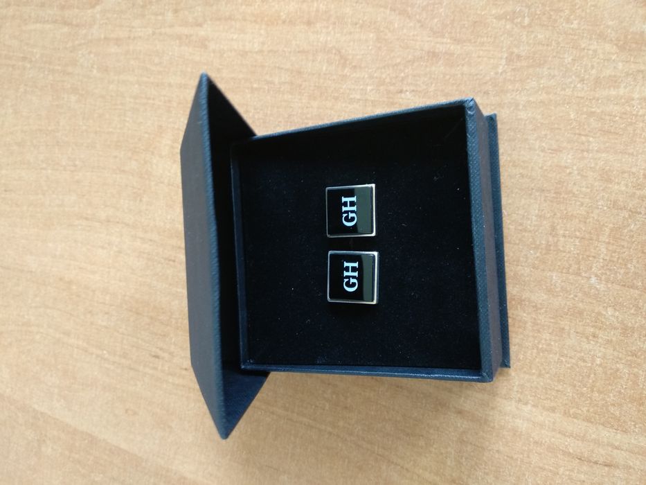 Spinki do mankietów z inicjałami