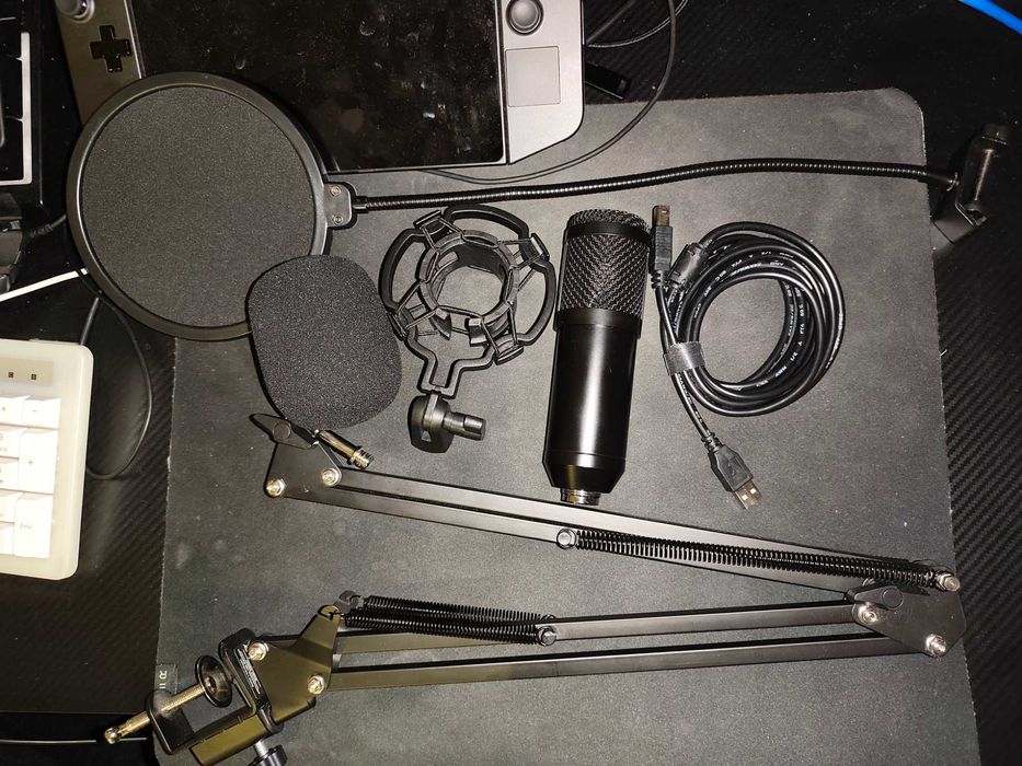 Mikrofon Reinston EMIK01 Przewodowy Pojemnościowy Czarny