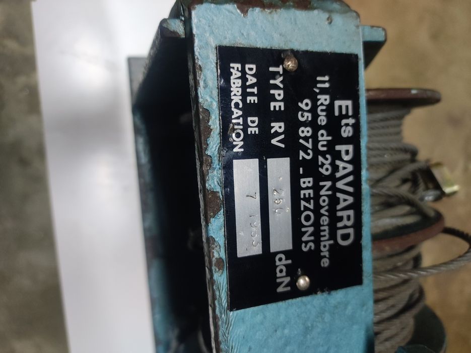 Guincho manual duplo