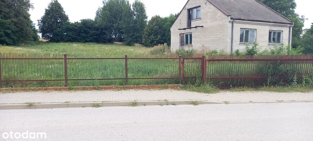 Działka budowlana z domem do remontu - Widok 2