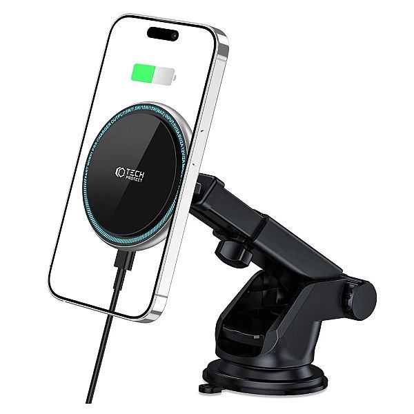 Uchwyt Tech-Protect A2 samochodowy na telefon z ładowarką indukcyjną M