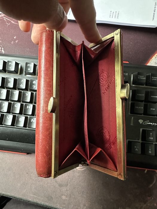 Portfel Damski Czerwony KRENIG