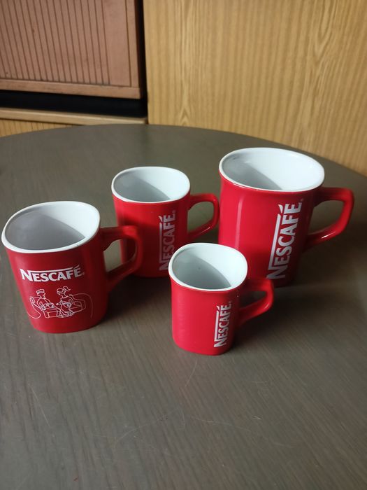 Kolekcjonerskie kubki Nescafe 3 sztuki
