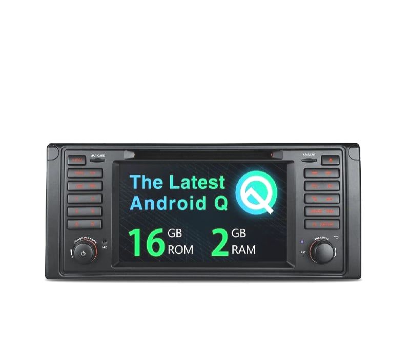 AUTO RADIO GPS ANDROID 10 BMW SERIE 5 E39 97-03 7"