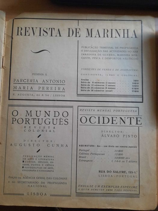 Revista de Marinha - nº 207 - Novembro 1943