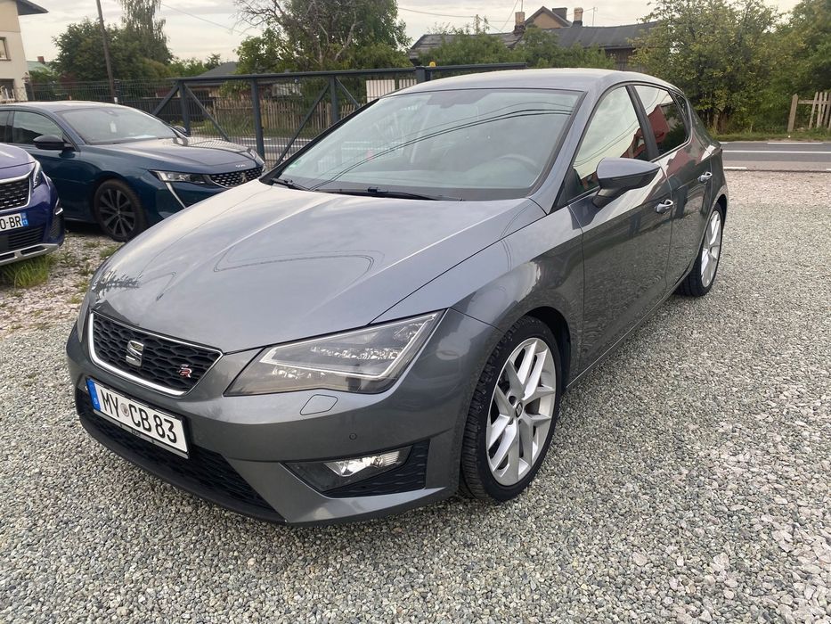 Seat Leon FR. Full LED.NAVI. Klimatronik.Cz.par.Tempomat.Grz.fotele.Bezwypadkowy