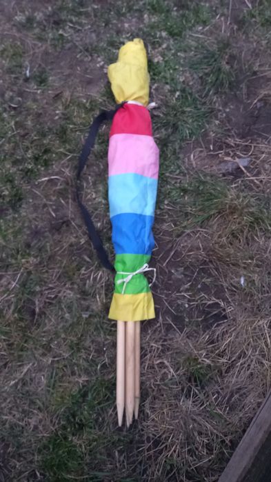 Parawan plażowy kolorowy