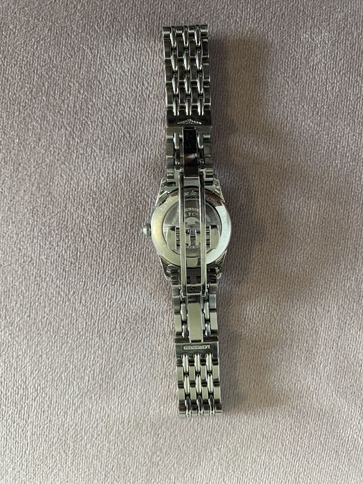 Piękny zegarek LONGINES SILVERE STRIPED 11 DIAMONDS - wersja limitowan