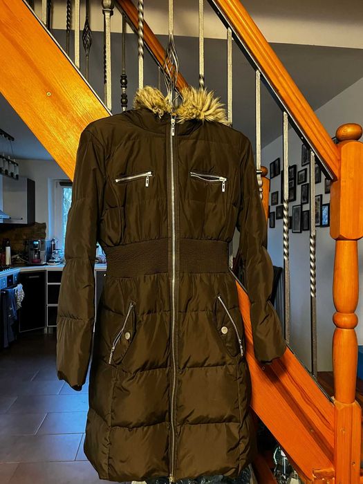 Kurtka płaszcz zimowy MANGO suit