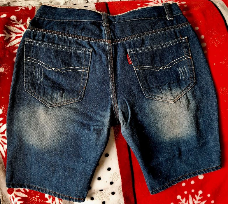 шорты летние джинсовые скини topman skinny