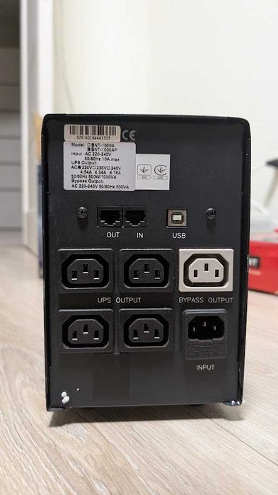 UPS Powercom PCM BNT-1000A / BNT-1000AP 1000VA (без АКБ)