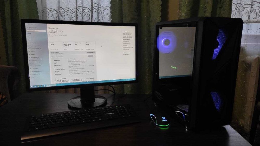 Потужний ігровий комп'ютер 6 (12) ядер/ DDR4 16 Гб/RX5700XT/ SSD+HDD