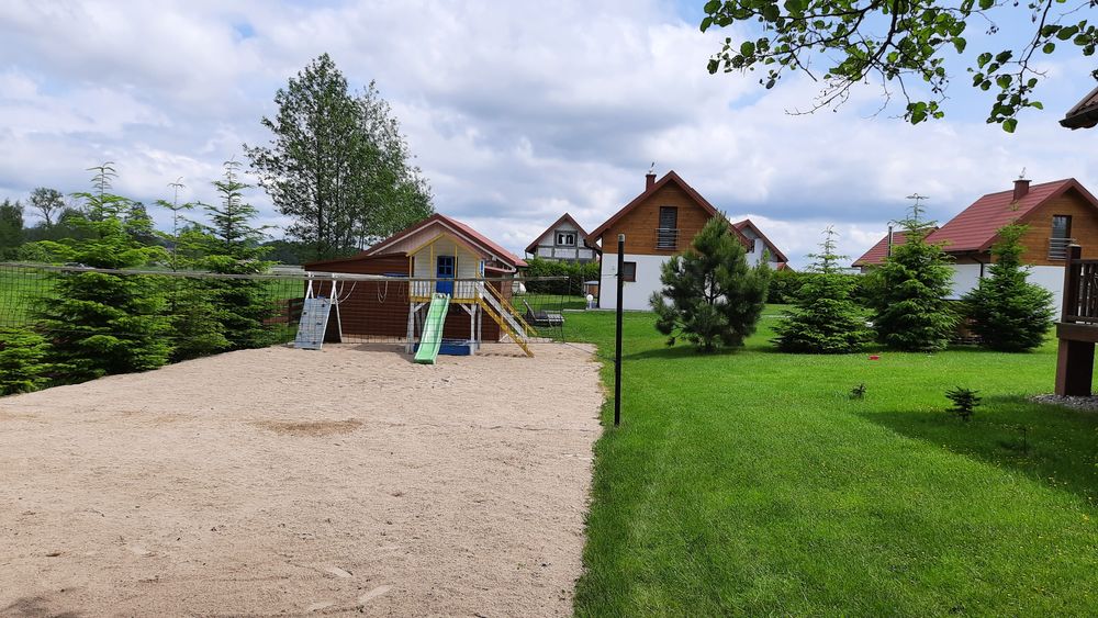 Domki Mazury całoroczne Giżycko jacuzzi sauna basen