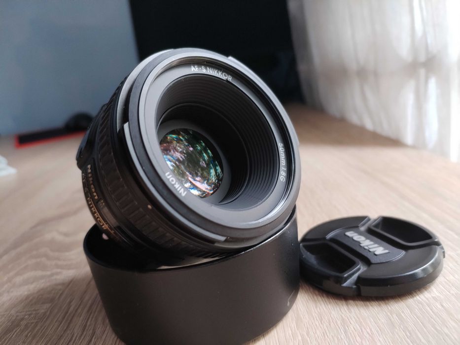Фікс-об'єктив Nikkor AF-S 50 mm 1:1.8G в чудовому стані