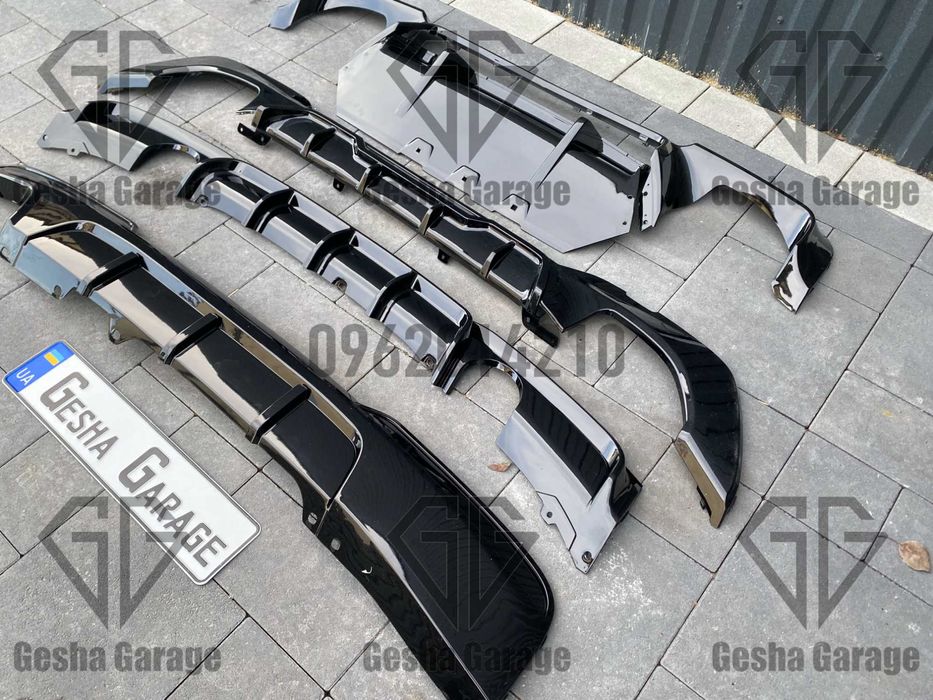 Диффузор заднего бампера спойлер BMW БМВ f30G20f32f33f36f10f11g30f90