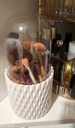 Organizador pincéis maquilhagem/ pintura /artigos escritório com tampa